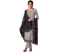JIVRAJ FASHION Bandhani Design Cotton Punjabi Salwar Kameez Suits Ready to Wear Plus Size Shalwar Kameez Patiyala Dress (Choice 3, 3XL UK 20 Bust 48 Waist 44 Hips 50)