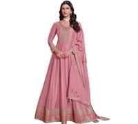 JIVRAJ FASHION Indian Pakistani Sewn Sit Anarkali Gown Suits Event Wear Beautiful Salwar Kameez Dress (UK, Numeric, 38, Regular, Regular, Choice 4)