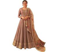 JIVRAJ FASHION Ready to Wear Indian Style Ethnic Dresses Beautiful Embroidery Worked Anarkali Long Gown (UK, Numeric, 44, Regular, Regular, Choice 7)