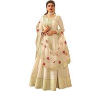 JIVRAJ FASHION Ready to Wear Indian Style Ethnic Dresses Beautiful Embroidery Worked Anarkali Long Gown (UK, Alpha, One Size, Regular, Regular, Choice 4)