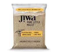 JIWA healthy by nature Organic Little Millet | 100% Natural & Gluten Free | Cooks in 15mins | Kutki Seeds | Unpolished High Fiber Minor Millets | Wholegrain | Low GI | 1 kg