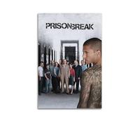 JIWEUQWENN Prison Break TV Series4 Poster Vintage Wall Art Canvas Aesthetic Posters Music And Movies Decor Painting for Living Room Bed Room 12x18inch(30x45cm) Unframe-style