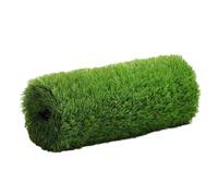 JIwqDY Artificial Grass Realistic Synthetic Fake Grass Rug High Density Soft Astroturf Mat for Outdoor Garden Lawn Landscape Balcony (Color : Green, Size : 2x7m(6.56x22.96ft))