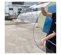 JIwqDY Clear Acrylic Plastic Sheet, Lightweight Polycarbonate Roofing Sheet, Shatterproof Transparent Durable Panel, Outdoor Greenhouse Covering(1.56x3m)
