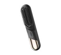 Jiwyunlu Cordless Hair Straightener,Professional Portable Rechargeable Comb - 4 Temperature Settings Cordless Travel Hair Straightener,for Women Men Short Long Curly Wavy Travel Beach Home Salon