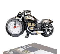 Jiwyunlu Vintage Alarm Clock - Motorcycle Shape Table Alert,Battery Powered Fun Alarm Clock,for Desktop Bedroom Home Bookshelf Living Room Dorm Workplace