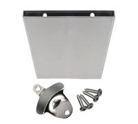 Jiwyunlu Wall Mounted Bottle Opener,Ergonomic Space Saving Rustproof,Magnetic Bottle Opener Wall Mounted - for Men Husband Alcohol Beer Home Kitchen Bar Restaurant Farmhouse