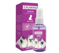 Jixcderm Cat Calming Spray | 60ml Cat Mood Soothing Spray,Spray Help Curb Destructive Behavior, Helps to Support Restful Sleep for Your Cat