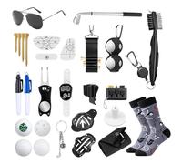 Jixcderm Christmas Countdown Calendar,24 Days Golf Accessories,Fun Activity Calendar - for Fathers Husbands Boyfriends Players Beginners Party