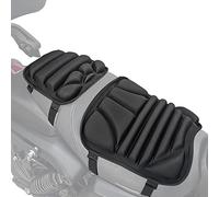 Jixcderm Motorcycle Seat Cushion, 2 Pieces Pad Motorcycle, Breathable Seat Gel Pad Anti Slip Motorbike Cushion, Shock-Absorbing For Long Ride, Pressure Relief