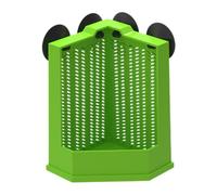 Jixcderm Reptile Food Dish - Frog Feeding Dish Suction Cup Gecko Feeder for Tank | Anti Escape Corner Feeder Pet Supplies for Terrarium Enclosure Keepers Beginners Breeders Lizard Tortoise Frog