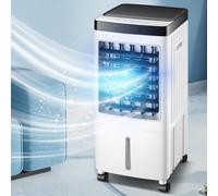JixCJHj Swamp Cooler, Evaporative Air Cooler Portable Air Conditioners, with Remote Control Timer Large Water Tank for Bedroom Office Home