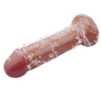 JiXGzAo Anal Giant Dildo Suction Cup Dildo Anal Plug Sex Toys for Couples Silicone Material Very Soft Real with Powerful Suction Cup Realistic Glans and Veins, 28 * 6.5