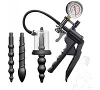 JiXGzAo Anal Plug with Vacuum Pussy Anal Pump Anal Pump Butt Plug Sucker Vagina Sucker Prostate Massager G-Spot Clitoris Stimulator Anal Dildo SM Extreme Sex Toy