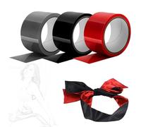 JiXGzAo BDSM Bondage Set Hand and Thigh Restraint with Satin Eye Mask Adjustable Strap Handcuffs SM Tape Sex Toy for Lovers, Couples