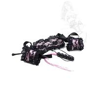 JiXGzAo BDSM Bondage Set Handcuffs Eye Mask Whips SM Bondage Sets Adjustable Extreme Bondage Kit Role Play Sex Toy Fetish Sex Toy for Couples Women Men