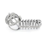 JiXGzAo Chastity Cage, Belt and Comfortable Stainless Steel Cock Ring Not Only Increase The Erotic Experience, But are Sex Toys That Have Been Specially Developed for SM Men