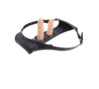 JiXGzAo Chastity Strap-On Dildo with Inner Dildo Anal Vagina 2 Dildo Harness with Strap-On Penis Butt Plug Vaginal Dildo Anal Dildo Erotic Dildo Extreme Sex Toy for Women