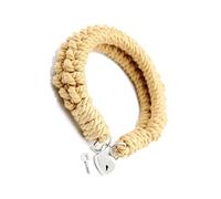 JiXGzAo Cotton Collar Sexy Neck Cuffs for Restraints Bondage Collars for Cosplay Slave with Heart-Shaped Clasp BDSM Necklace Sex Toys for Beginners Experienced Couples
