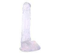 JiXGzAo Dildo XXL Realistic Anal Big Butt Plug with Powerful Suction Cup G-Spot Stimulation Anal Ass Penis Plug Sex Toy Women Men