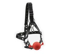 JiXGzAo Gag Bondage Silicone Soft Ball Sex with Nose Hook SM Plug Constraint Mouth Port Extreme Fetish BDSM