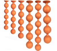 JiXGzAo Golden Silicone Anal XXL Huge with Chain for Women Men Plug with Suction Cup Anus Dilator Sex Toy