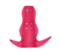 JiXGzAo Hollow Anal Expander Plug Tunnel Butt Silicone Vagina Dilator Anus Prostate Massager Enema Sex Toy for Women Men Couples