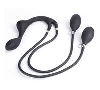 JiXGzAo Inflatable Double Anal Plug Anal Vaginal Dilator with Anal Balls Prostate Massage Anal Pump Removable Expansion Butt Plug Inflatable Anal Spreader Stimulation Sex Toy
