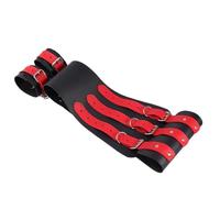 JiXGzAo Leather Handcuffs Wrist Cuffs Waist Hand Restraints Head Harness Slave Torture Extreme Bondage Restraint Sex Toys for Women Men Couples