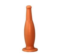 JiXGzAo Liquid Silicone Anal Butt Plugs with Strong Suction Cup Beer Bottle Shape Anal Dildos P-Spot Stimulation Prostate Massage Stimulator Anus Dilator Anal Trainer Kit for Men Women