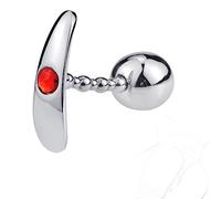JiXGzAo Metal Anal Plug Butt Plug with Safety T-Handle Anus Beads Portable Prostate Stimulation Anal Plug Anal Training Masturbation Erotic Orgasms Sex Toy for Couples Men Women