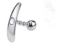 JiXGzAo Metal Anal Plug Butt Plug with Safety T-Handle Anus Beads Portable Prostate Stimulation Anal Plug Anal Training Masturbation Erotic Orgasms Sex Toy for Couples Men Women