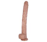 JiXGzAo Realistic Dildo Anal with Strong Suction Cup Silicone Dilos Butt Plug Real Dong Penis Replica Veins and Bulging Testicles Masturbation Sex Toys for Women Men