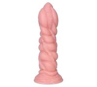 JiXGzAo Realistic Dildo Silicone Real Big Large Size, Anal Dildos,with Strong Suction Cup Stimulating G-Spot, with Glans and Testicles, 360° Rotation Classic Unisex