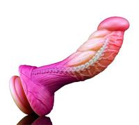 JiXGzAo Silicone Animal Dildo Alien Special Dildos Real Penis Sex Toy with Real Glans Testicles, Anal Dildo Buttplug Anal Plug Anal Sex Toy for Women Couples