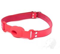 JiXGzAo Silicone Mouth Gag with Hole BDSM Open Spreader Plug Ball Role Play Fetish Slave Restraints SM Bondage Extreme Sex Toy for Couples