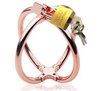 JiXGzAo SM Bondage Restraints Metal Handcuffs, Lockable Stainless Steel Wrist Cross Sex for Couples Role Play Flirt Game Fetish Slave Toy