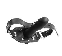 JiXGzAo SM Inflatable Mouth Gag with Locks and Keys Silicone Lockable Ball Adjustable BDSM Plug Bondage Extreme Sex Toy for Couples