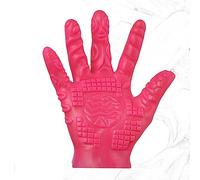 JiXGzAo Soft Silicone Massage Glove Magic Gloves with Special Stripes Erotic Finger Covers for Nipples and Clitoris Stimulation Sex Toys