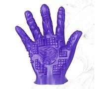 JiXGzAo Soft Silicone Massage Glove Magic Gloves with Special Stripes Erotic Finger Covers for Nipples and Clitoris Stimulation Sex Toys