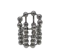 JiXGzAo Stainless Steel Penis Ring, Including Close-Fitting Testicle, Vaginal Dilator, Glans Stimulation and Pleasure Enhancer, Brings The Ultimate Bondage and Experience