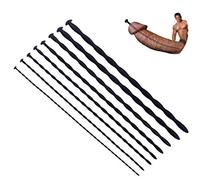 JiXGzAo Urethral Dilator Set Silicone Urethral Probe Beads Penis Plug Catheter Best Masturbation Men's Sex Toys Set, 8 Pieces