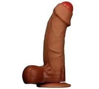 JiXGzAo with Strong Suction Cup, Classic with Foreskin Glans, Real Veins and Plump Testicles Anal Sex Toy for Women Men