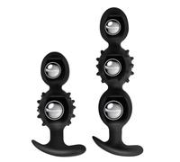 JiXGzAo Wolf Tooth Ball Anal Plug Silicone Balls Butt with Chain with Beads Dilator Prostate Stimulation Massager Extra Long Hook Anus Penis Masturbator BDSM Erotic Sex Toy for Women Men