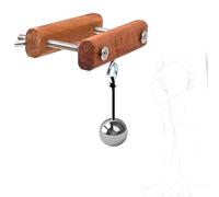 JiXGzAo Wooden Testicle Press Weight Stretcher Penis Ball Squeezer Smasher Breaker Ring Enhancing CBT Erotic Sex Toys for Men