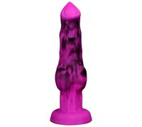 JiXGzAo XXL Prostate Vaginal Massager Dog Penis Healthy PVC Realistic Dildo Anal Plug with Powerful Suction Cup Masturbation Sex Toy for Men Women