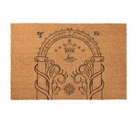 JiXianJu Funny Coir Doormat - Speak Friend and Enter Welcome Front Porch Decor - Personalized Rug with Heavy-Duty PVC Backing - Non Slip Outdoor - 23.6 x 15.8 inch