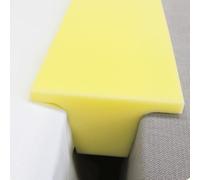 JIXINHEKEJI T-Shaped Bed Gap Filler For 0.8"-2.4" Spaces, 79" Long High Density Foam Wedge, Cuttable Mattress Extender For King/Queen/Twin Bed Seam Repair(Size:1.6" Gap)