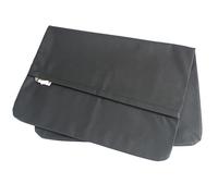 JIXINHEKEJI Waterproof PU Leather Pillow Cover, Zippered Pillow Protector, Oil Proof Wipeable Pillowcase For Bedding Travel Home, Mess-Free Sleep(Size:48X74cm/19X29in,Color:Black)