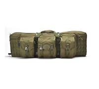 JIXYLN 42 Inch Tactical Double Carbine Case Dual Shoulders Multifunctional Rifles Bag Large for Gun Hunting Shooting Paintball